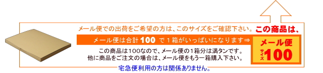 メール便サイズ100