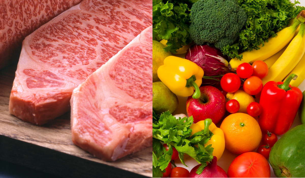 犬は肉食？食材の写真