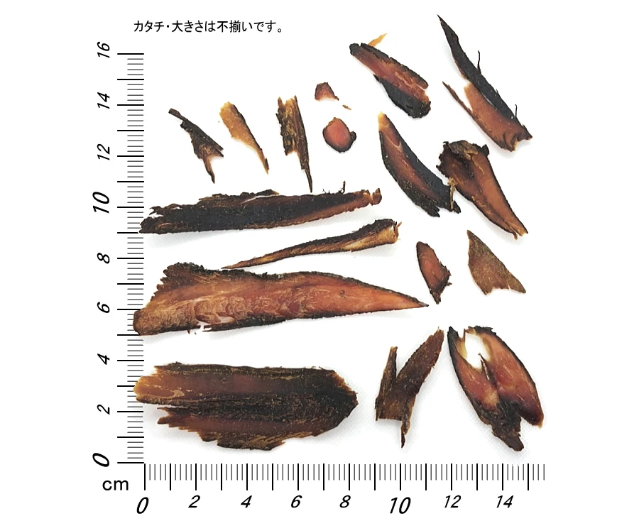 オサカナフレーク ソウダカツオの厚削り（犬のおやつ）サイズ