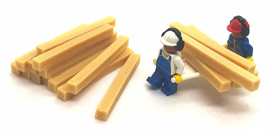 チーズスティック・ラフリーハーフとトラックを運ぶフィグ